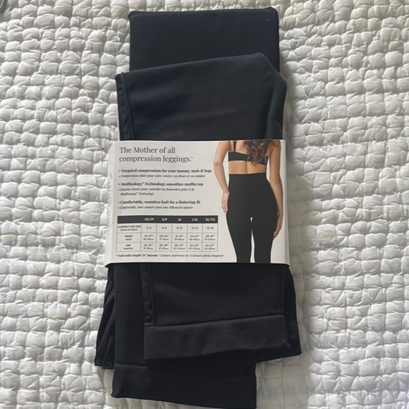Belly Bandit Mother Tucker Black Leggings - Picture 2 of 3